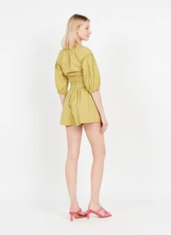 Suncoo BOBBY - Wijd, Katoenen Short | Groen -MORGAN Verkoop 3980683