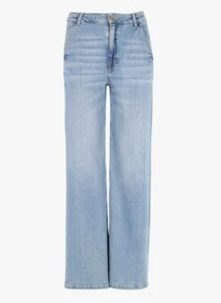 Reiko POM - Wijde Jeans Van Katoenmix Met Uitlopende Pijpen | Jeans Verschoten 11 Reiko POM - Wijde Jeans Van Katoenmix Met Uitlopende Pijpen | Jeans Verschoten -MORGAN Verkoop 4002670