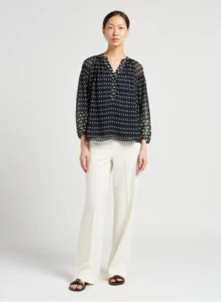 MAISON 123 LIVIA - Wijde Broek Met Hoge Taille | Beige 16 MAISON 123 LIVIA - Wijde Broek Met Hoge Taille | Beige -MORGAN Verkoop 4008259