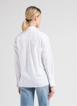 Reiko CAISSY - Rechte, Katoenen Blouse | Wit 8 Reiko CAISSY - Rechte, Katoenen Blouse | Wit -MORGAN Verkoop 4008377