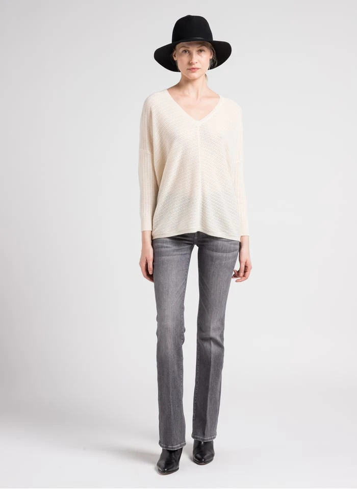 7 For All Mankind SOHO - Bootcut-jeans Met Normale Taille En Verwassen Effect | Grijs 7 7 For All Mankind SOHO - Bootcut-jeans Met Normale Taille En Verwassen Effect | Grijs - Afbeelding 5