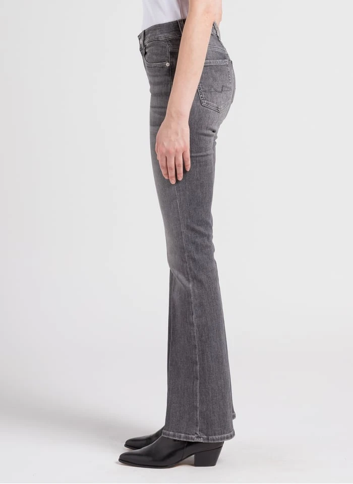 7 For All Mankind SOHO - Bootcut-jeans Met Normale Taille En Verwassen Effect | Grijs 5 7 For All Mankind SOHO - Bootcut-jeans Met Normale Taille En Verwassen Effect | Grijs - Afbeelding 3