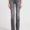 7 For All Mankind SOHO - Bootcut-jeans Met Normale Taille En Verwassen Effect | Grijs