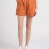 Reiko STANLY - Ruimvallend Short Katoenblend | Oranje -MORGAN Verkoop 4008585