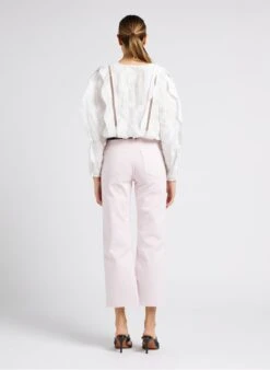 IRO AIDEN - Rechte, Katoenen Jeans Met Hoge Taille | Roze 15 IRO AIDEN - Rechte, Katoenen Jeans Met Hoge Taille | Roze -MORGAN Verkoop 4011975