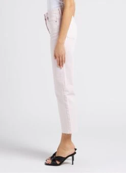 IRO AIDEN - Rechte, Katoenen Jeans Met Hoge Taille | Roze 12 IRO AIDEN - Rechte, Katoenen Jeans Met Hoge Taille | Roze -MORGAN Verkoop 4011989