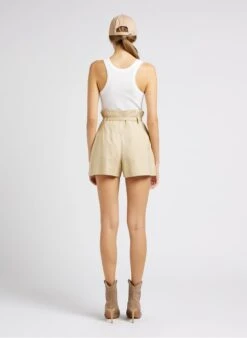 IRO DIAN - Short Met Hoge Taille | Bruin 16 IRO DIAN - Short Met Hoge Taille | Bruin -MORGAN Verkoop 4011999