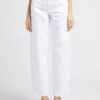 IRO JINN - Katoenen Jeans Met Hoge Taille En Wijd Uitlopende Pijpen | Wit -MORGAN Verkoop 4012017