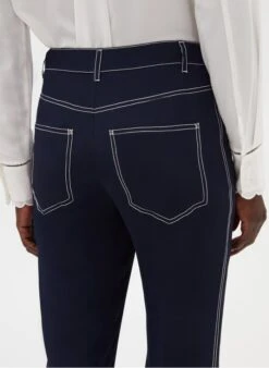 CLAUDIE PIERLOT PALINOSOIELONG - Wijde, Zijden Broek | Zwart