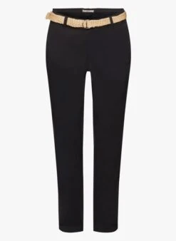 ESPRIT Chino Van Stretchkatoen | Zwart -MORGAN Verkoop 4013635