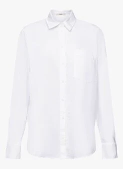 ESPRIT Rechte, Katoenen Blouse | Wit -MORGAN Verkoop 4013637