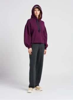 American Vintage DAMSVILLE - Wijde Broek Wolblend | Grijs 25 American Vintage DAMSVILLE - Wijde Broek Wolblend | Grijs -MORGAN Verkoop 4022176