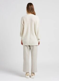 American Vintage GANOW - Wijde Joggingbroek Van Katoenmix | Grijs 23 American Vintage GANOW - Wijde Joggingbroek Van Katoenmix | Grijs -MORGAN Verkoop 4022258