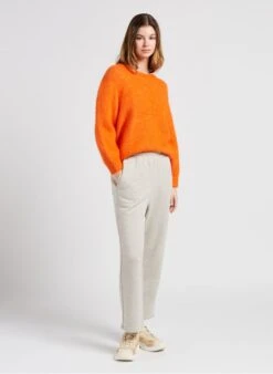 American Vintage GANOW - Wijde Joggingbroek Van Katoenmix | Grijs 20 American Vintage GANOW - Wijde Joggingbroek Van Katoenmix | Grijs -MORGAN Verkoop 4022263