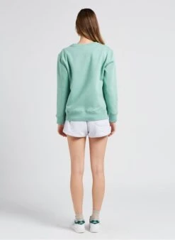 American Vintage BOBYPARK - Short Van Biokatoen | Grijs -MORGAN Verkoop 4024071