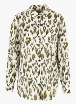 Scotch And Soda Oversized Blouse Met Print | Veelkleurig -MORGAN Verkoop 4027861