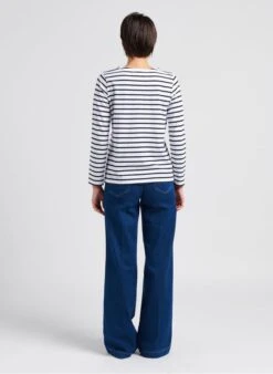 CLOSED ARIA - Flared Jeans Met Hoge Taille Van Katoenmix | Blauw -MORGAN Verkoop 4033158