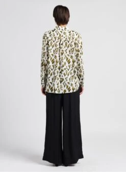 Scotch And Soda Oversized Blouse Met Print | Veelkleurig -MORGAN Verkoop 4033272