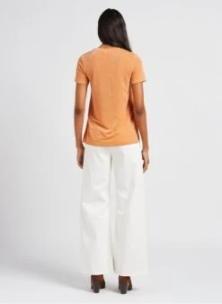 Please Wijde, Katoenen Jeans Met Hoge Taille | Beige -MORGAN Verkoop 4035070