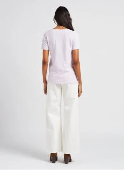 Please Wijde, Katoenen Jeans Met Hoge Taille | Beige -MORGAN Verkoop 4035085