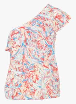 ZITA - Top Met Print En Volants | Veelkleurig -MORGAN Verkoop 4035606