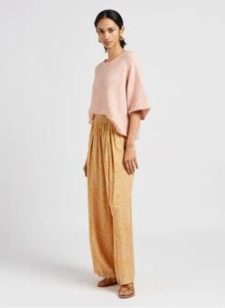 IDYLLE - Top Met Ronde Hals Wolblend | Roze 10 IDYLLE - Top Met Ronde Hals Wolblend | Roze -MORGAN Verkoop 4038457 1