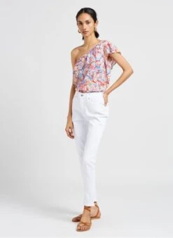 ZITA - Top Met Print En Volants | Veelkleurig -MORGAN Verkoop 4038685