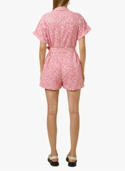 FRNCH EVA - Playsuit Met Print | Roze -MORGAN Verkoop 4041295