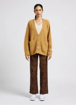 Samsoe Samsoe Susanna - Rechte Broek Met Print Katoenblend | Veelkleurig -MORGAN Verkoop 4044068