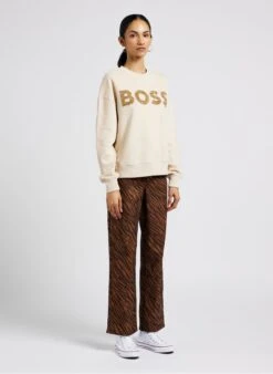 Samsoe Samsoe Susanna - Rechte Broek Met Print Katoenblend | Veelkleurig -MORGAN Verkoop 4044077