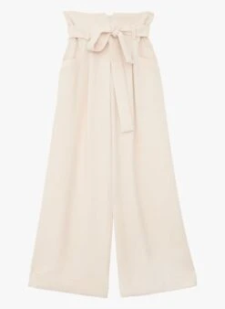 Tara Jarmon PYLA - Wijde Broek Met Hoge Taille | Wit