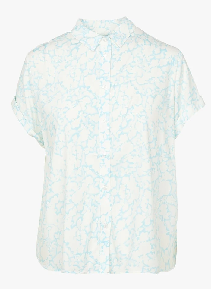 Samsoe Samsoe MAJAN - Soepelvallende Blouse Met Print | Veelkleurig 5 Samsoe Samsoe MAJAN - Soepelvallende Blouse Met Print | Veelkleurig - Afbeelding 3