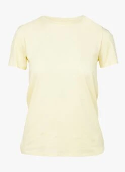 Marc O'Polo Katoenen T-shirt Met Ronde Hals | Beige -MORGAN Verkoop 4046024