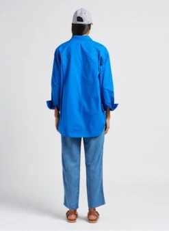 Bellerose PIZZY - Casual Jeans Met Elastische Tailleband | Blauw -MORGAN Verkoop 4047331