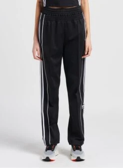 ADIDAS Rechte Broek Met Dubbele Laag Stof | Zwart