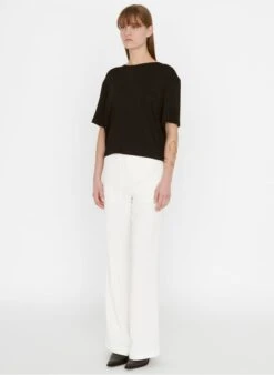 ZAPA TREY - T-shirt Met Ronde Hals En Open Detail Op De Rug | Zwart 11 ZAPA TREY - T-shirt Met Ronde Hals En Open Detail Op De Rug | Zwart -MORGAN Verkoop 4062120