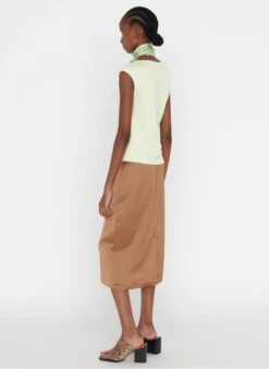 ZAPA TULIPA - Top Van Viscose Met Ronde Hals | Groen -MORGAN Verkoop 4062534