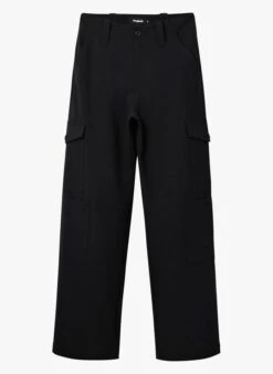 Desigual Soepelvallende Cargobroek | Zwart -MORGAN Verkoop 4066872