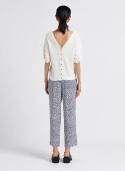 JAROD - Wijde Broek Met Print | Blauw -MORGAN Verkoop 4072147