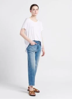 CLOSED MILO - Rechte Jeans Biokatoenblend | Blauw 16 CLOSED MILO - Rechte Jeans Biokatoenblend | Blauw -MORGAN Verkoop 4085348