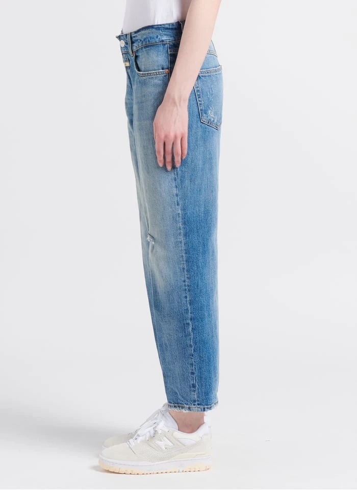 CLOSED MILO - Rechte Jeans Biokatoenblend | Blauw 5 CLOSED MILO - Rechte Jeans Biokatoenblend | Blauw - Afbeelding 3