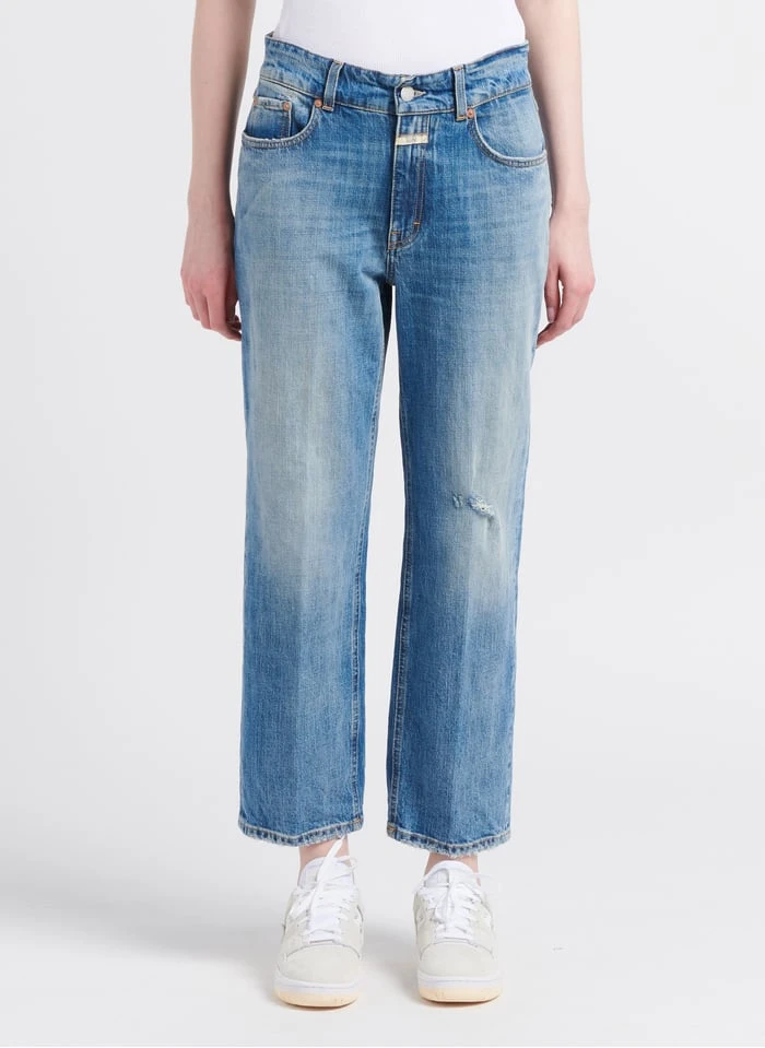 CLOSED MILO - Rechte Jeans Biokatoenblend | Blauw 3 CLOSED MILO - Rechte Jeans Biokatoenblend | Blauw