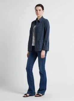 VILFRID - Recht Overhemd Van Lyocell | Blauw 12 VILFRID - Recht Overhemd Van Lyocell | Blauw -MORGAN Verkoop 4089818