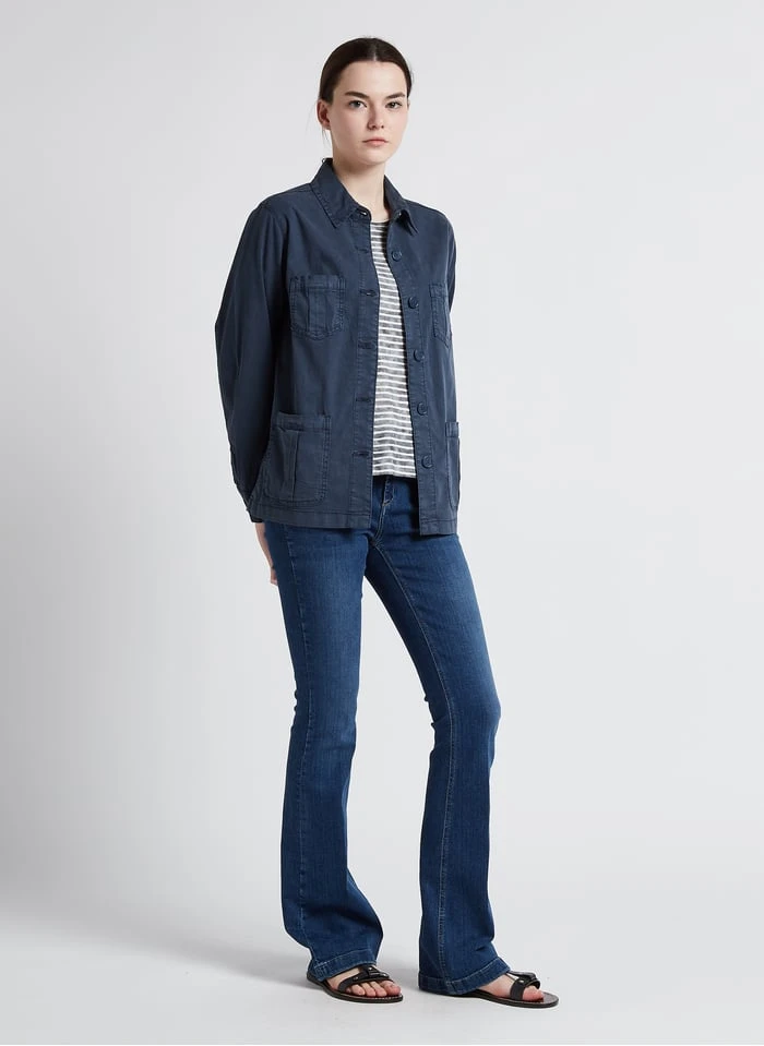 VILFRID - Recht Overhemd Van Lyocell | Blauw 6 VILFRID - Recht Overhemd Van Lyocell | Blauw - Afbeelding 4