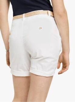 ESPRIT Straight-fit Short Van Katoenmix | Wit -MORGAN Verkoop 4091556