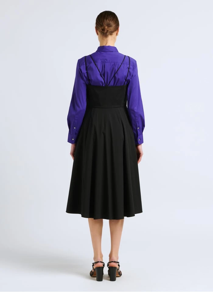 THEORY Blouse Van Katoenmix Met Klassieke Kraag | Blauw 7 THEORY Blouse Van Katoenmix Met Klassieke Kraag | Blauw - Afbeelding 5