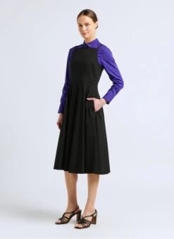 THEORY Blouse Van Katoenmix Met Klassieke Kraag | Blauw 12 THEORY Blouse Van Katoenmix Met Klassieke Kraag | Blauw -MORGAN Verkoop 4092498