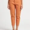 SEE U SOON Katoenen Carrotbroek Met Ceintuur | Oranje -MORGAN Verkoop 4098446