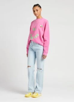 RE/DONE 90S HIGH RISE - Rechte, Katoenen Jeans Met Hoge Taille En Verwassen Effect | Jeans Verschoten -MORGAN Verkoop 4098500