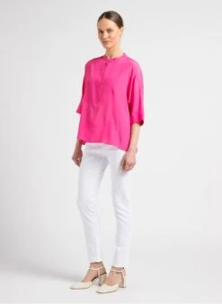 GERARD DAREL ELAENORE - Slim-fit Broek Katoenblend | Wit -MORGAN Verkoop 4101641